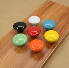 LCH классическая керамическая ручка карамельного цвета, керамическая ручка 32 мм 38 мм, керамическая ручка для шкафа, ручка для двери, используется для детской комнаты