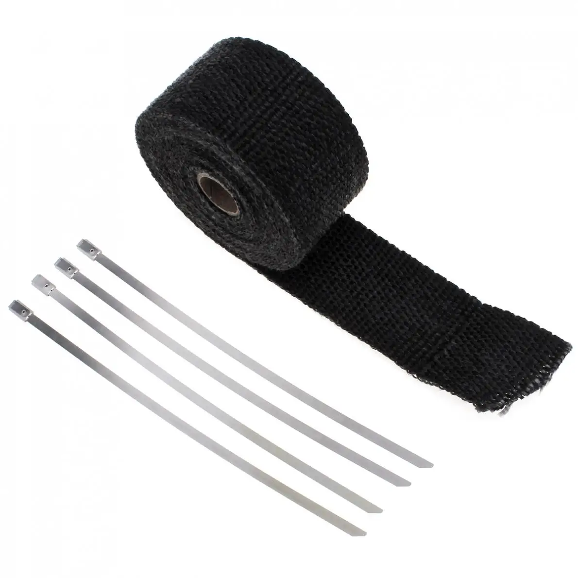 2 &quot16 5 футов рулон черного цвета из стеклопластика автомобильный выхлопной