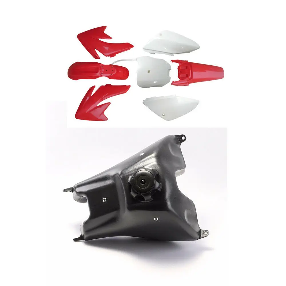 

7 cs пластиковый брызговик + CRF70 CFR70 эктрол Танк 140 150-160cc питбайк