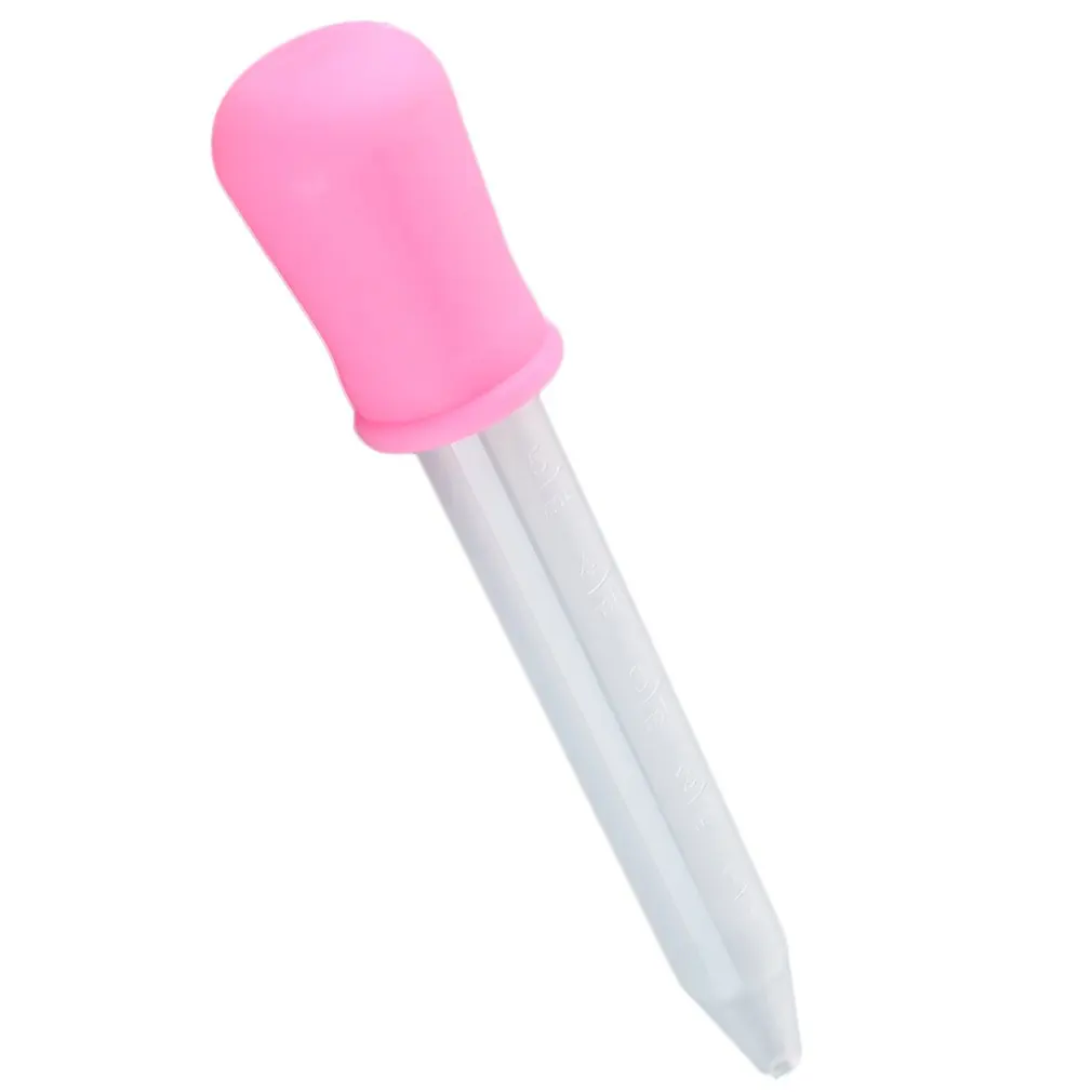 5 мл для хранения детских силиконовых пластмассовых лекарственных жидких