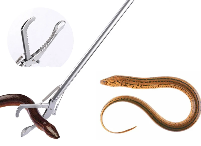 1.2m snake pliers 1,2 м Складные Щипцы для рептилий, змеи, палка, захват, складной инструмент для ловли рыбы, широкая челюсть, сверхмощный инструмент для борьбы с вредителями, 120 см - Цвет: 1.2m snake pliers