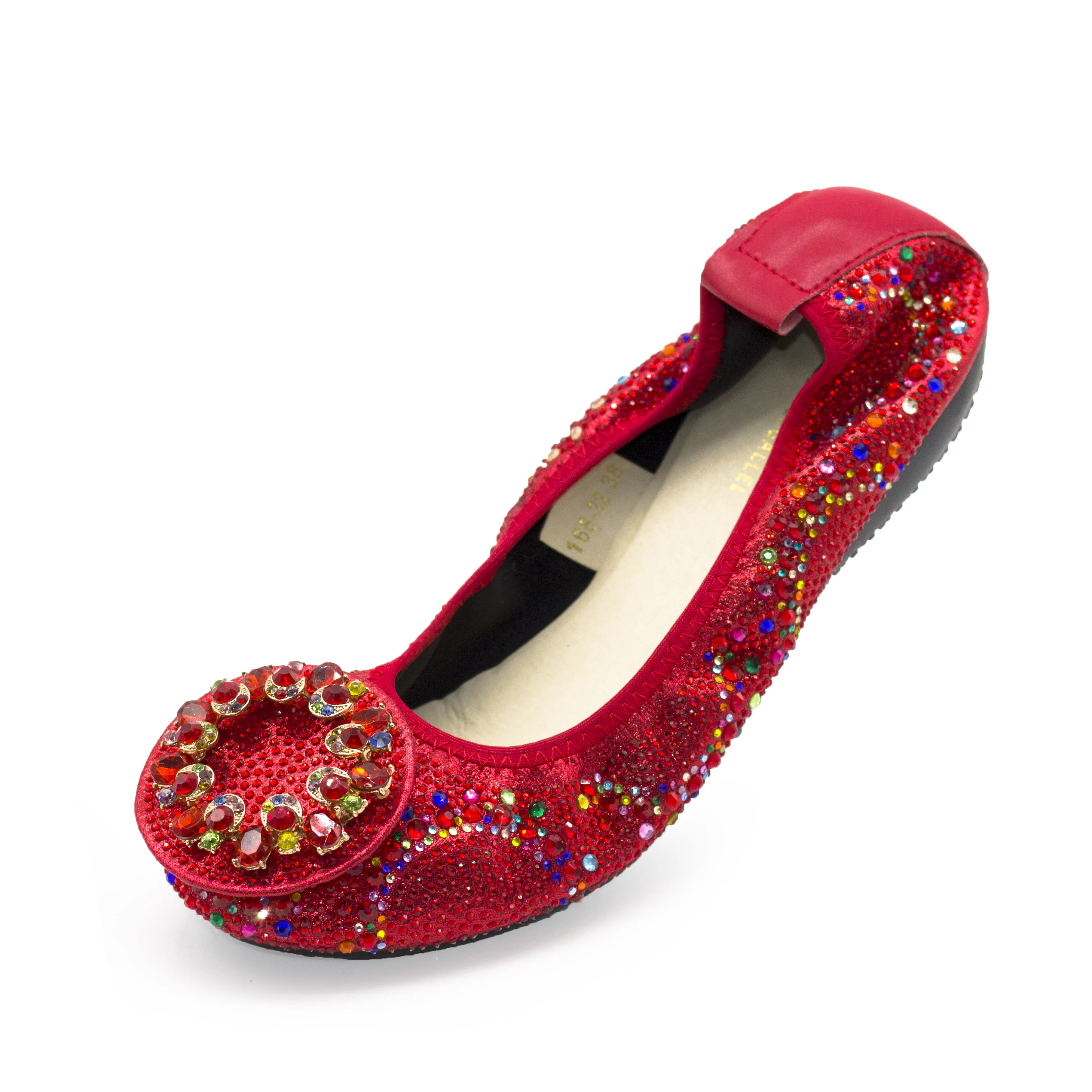 Женские туфли на плоской подошве с круглым ремешком Размеры 11-13 | Обувь