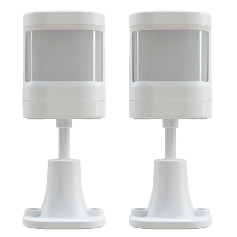 

2Pcs P20 43Hz Wireless Anti-Pet Infrared Detector Indoor PIR Motion Detector for WIFI GSM Home Security Alarm System