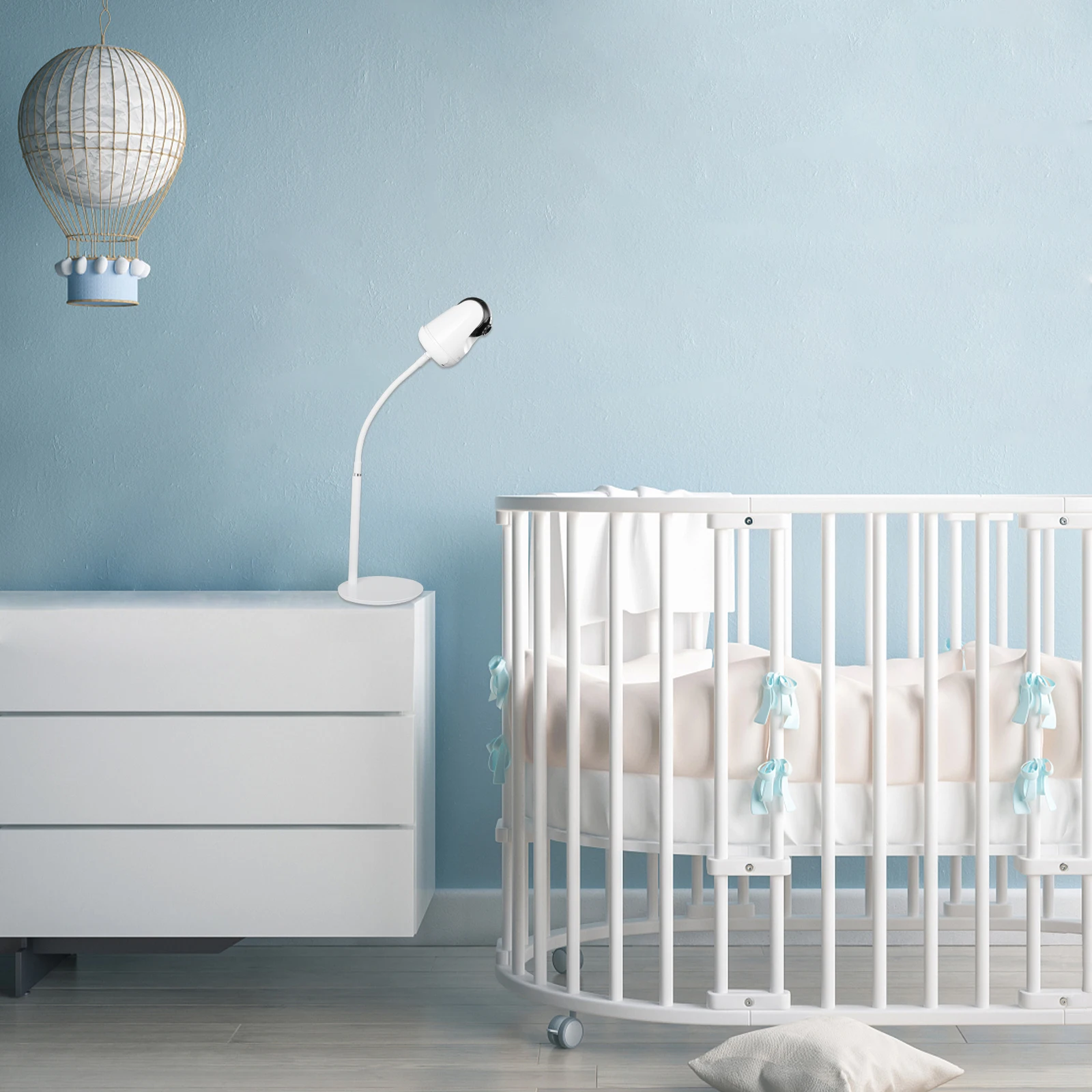 

Baby Monitor Mount Baby Camera Holder Baby Camera Stand for Crib Nursery Compatible with VAVA Baby Monitor 720P