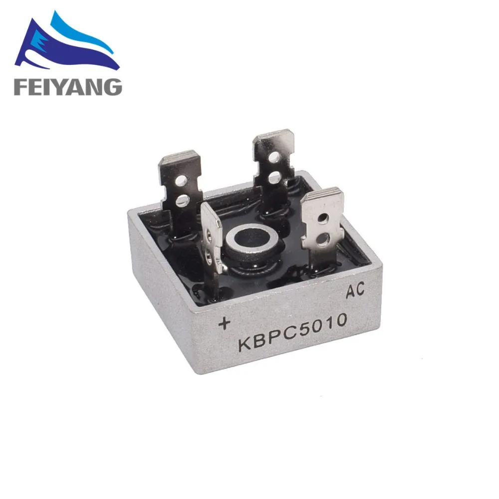 1 шт. диодный мост KBPC5010 50A 1000 В/KBPC2510 25A В/KBPC3510 35A В выпрямитель KBPC5010/KBPC2510/KBPC3510|Диоды| |