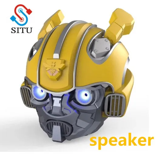 Bumblebee cassa Bluetooth динамик мини Трансформаторы Рождественский подарок для детей светодиодный мигающий свет BT boombox hoporler для детей