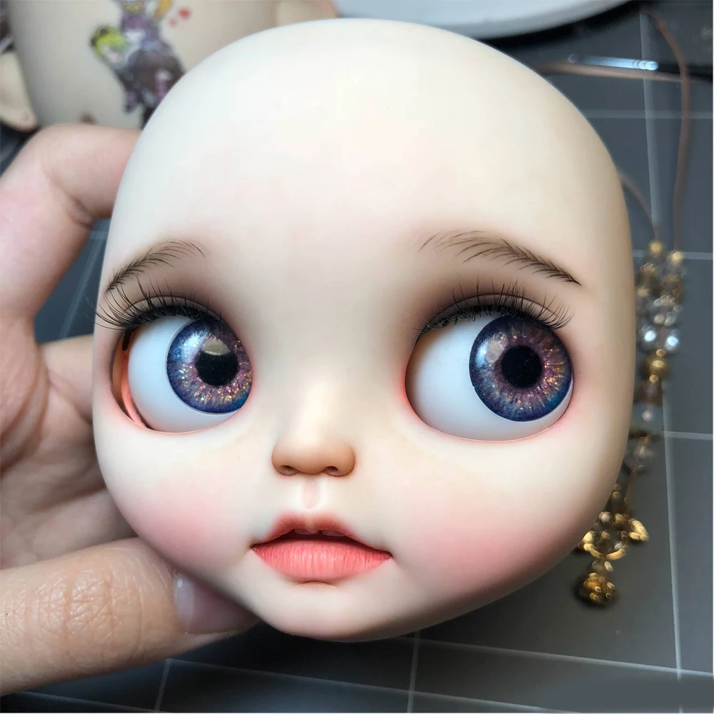 Blyth кукольная лицевая пластина для diy вашего макияжа blyth включая заднюю панель