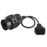 20 pin to 16 pin obd2 adapter connector scanner cable for bmw e36 e38 e39 e46 e53 x5 z3 motorcycle accessories