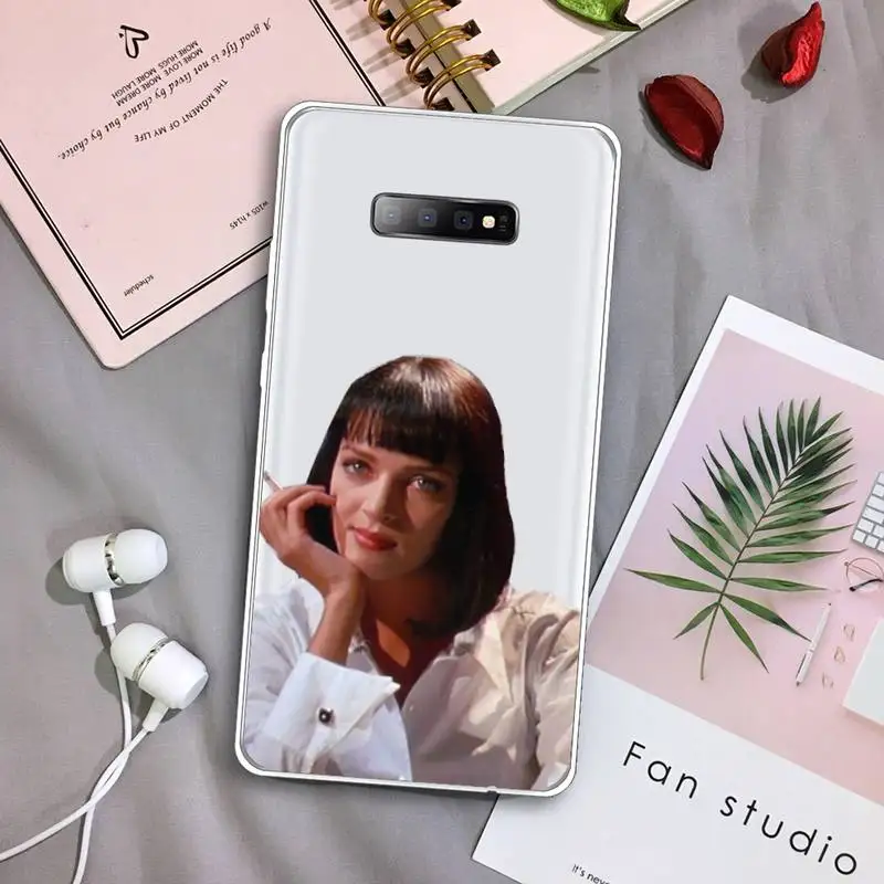 

Pulp Fiction Greatest movie ever made Phone Case Transparent For Samsung Galaxy A 71 21s S note 8 9 10 plus 20 ultra