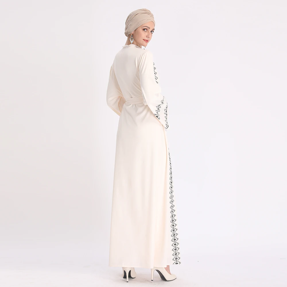 2020 кимоно кардиган абайя Турция хиджаб мусульманское платье Рамадан для женщин