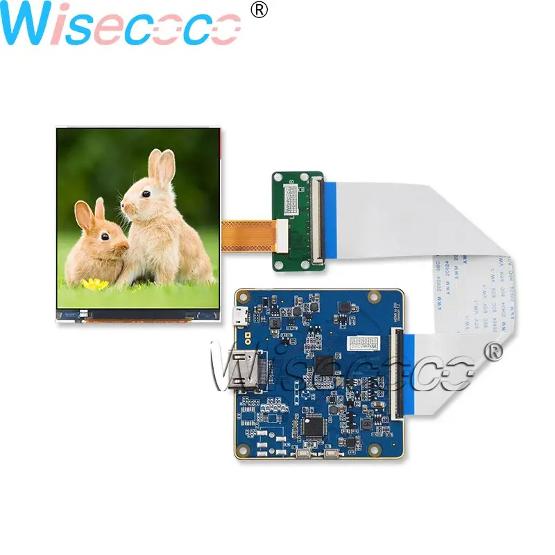 ЖК-экран Wisecoco 3 5 дюйма разрешение 1440 × 1600 615 PPI IPS 90 Гц дисплей LPM035M407B плата драйвера