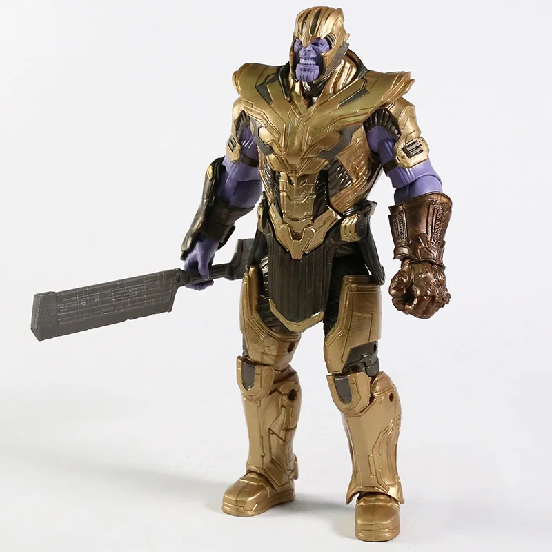 Оригинальная экшн-фигурка Marvel Legends танос 8 дюймов ПВХ Коллекционная модель кукла