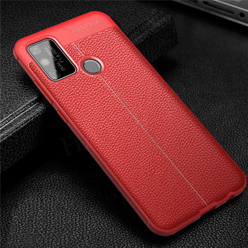 

For Huawei Honor Play 9A Case Cover Leather Soft Silicon Shockproof Bumper Back Cover Honor Play 9A Phone Case For Honor Play 9A