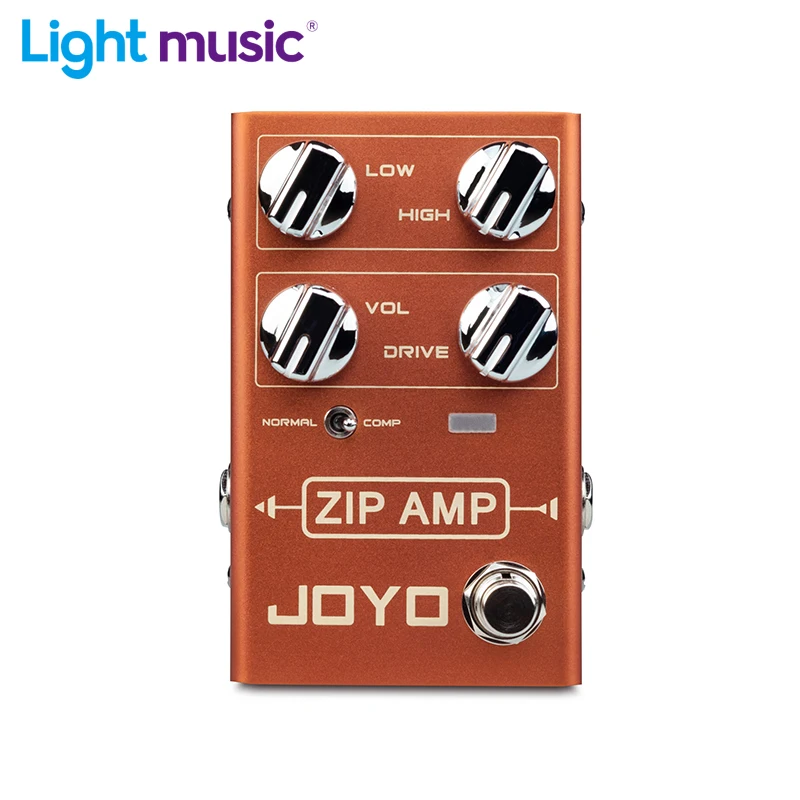 

JOYO R-04 ZIP AMP Overdrive Guitar Effect Pedal for Rocker Strong Compression Overdrive Mini pedal Bass Pedal Guitar Accessories