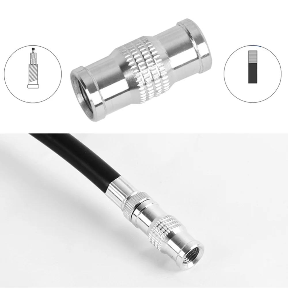 

High Pressure Inflator Portable Bike Pump Air Pump Tire Pump (Red)