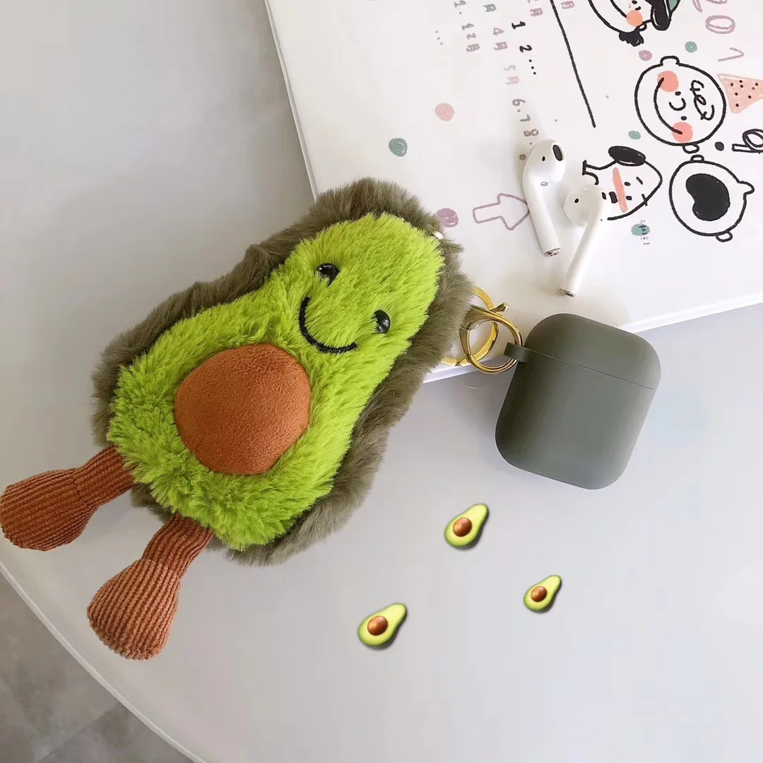 Мягкие каваи авокадо плюшевые фрукты игрушки мультфильм кулон брелок Lucky Doll детские игрушки дети подарок игрушки