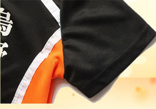 Haikyuu Cosplay Костюм Karasuno школьный волейбольный клуб Hinata Shyouyou Kageyama Tobio спортивная