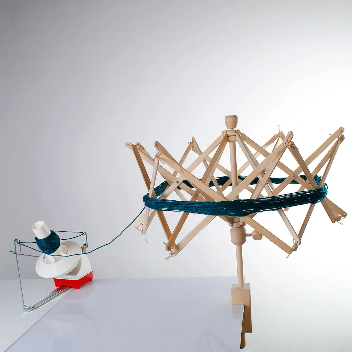 Новые деревянные Swift пряжа нить струна из волокна шерсть Winder держатель зонтика