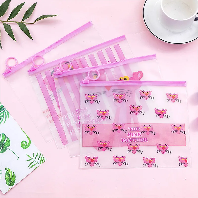 1 шт. прозрачный кавайный чехол для карандаша кактус единорог с леопардовым