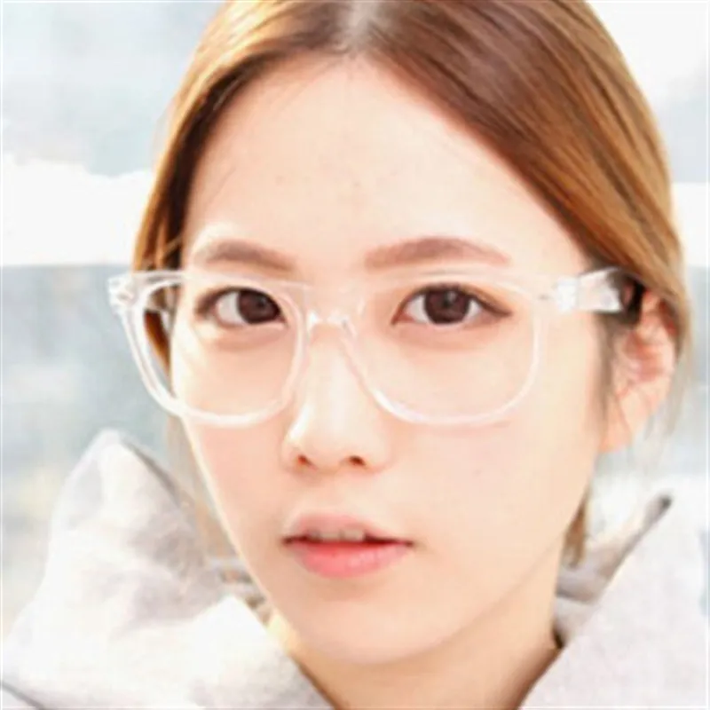 Новинка 2019 Ретро женские прозрачные очки линзы PC оправы для очков женщин чтения |