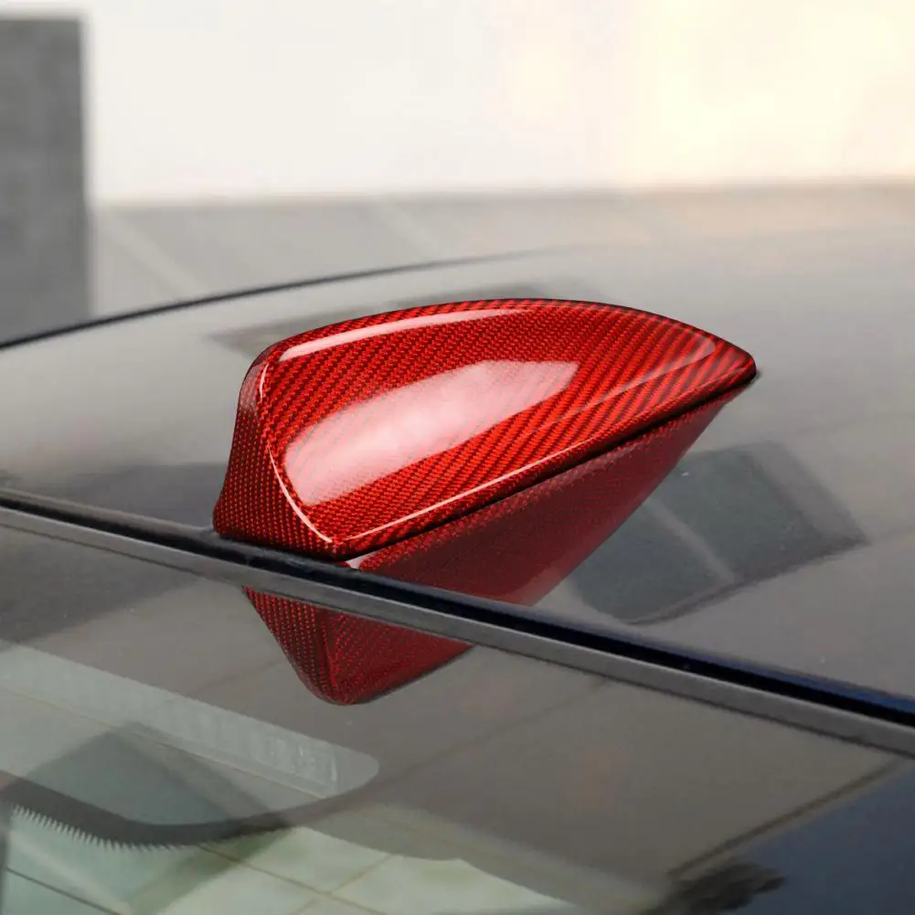 

Convenient Self-adhesive Lightweight Carbon Fiber Car Shark Fin Antenna Cover Trim for BMW Old 5 Series E60 2003-2010