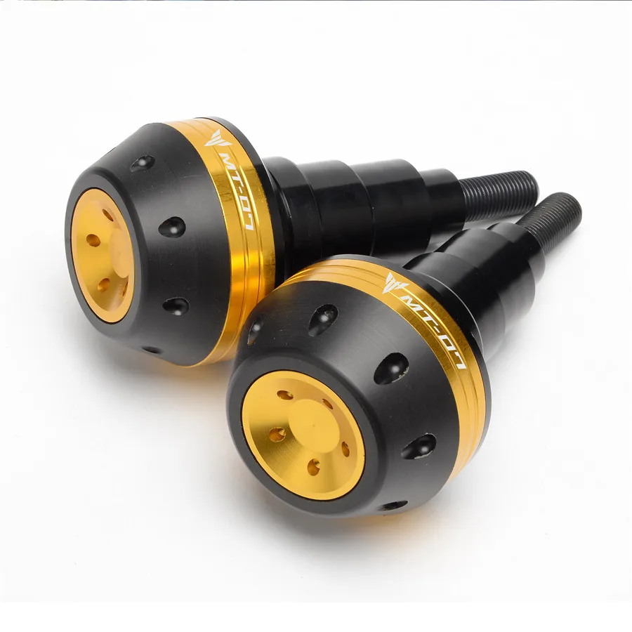 Слайдеры рамы для Yamaha MT 07 2021 2022 фотосессия 09 2014-2020 с логотипом MT07/MT09 мотоциклетная