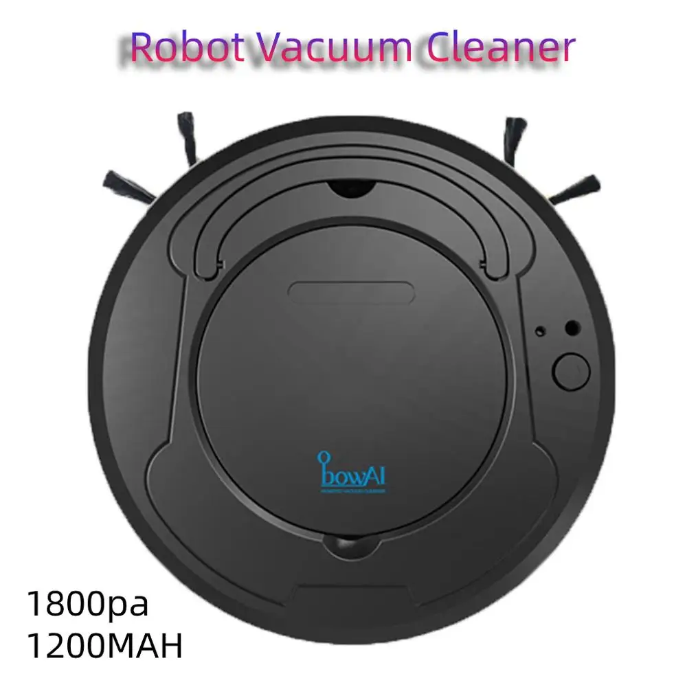 Многофункциональный робот-пылесос 1800 па умный пылесос с зарядкой 3-в-1