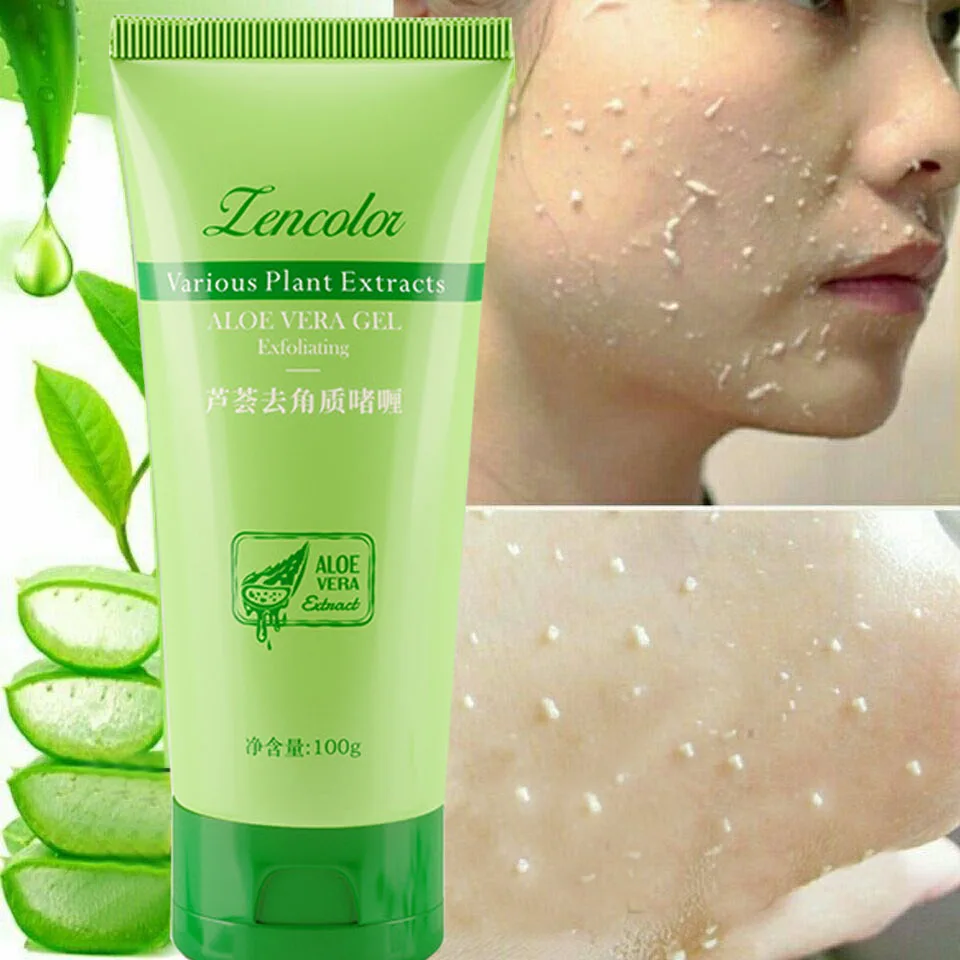 

1PC 100g Deep Cleansing Exfoliating Peeling Gel Facial Cleanser Deep Exfoliator Gel Scrub Smooth Moisturizing Skin Care Cleaner