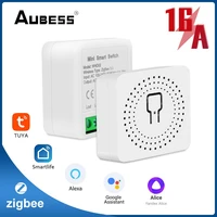 zigbee smart diy switch module tuya 16a voice control via alexa google home yandex smart life app timer 2 way switches