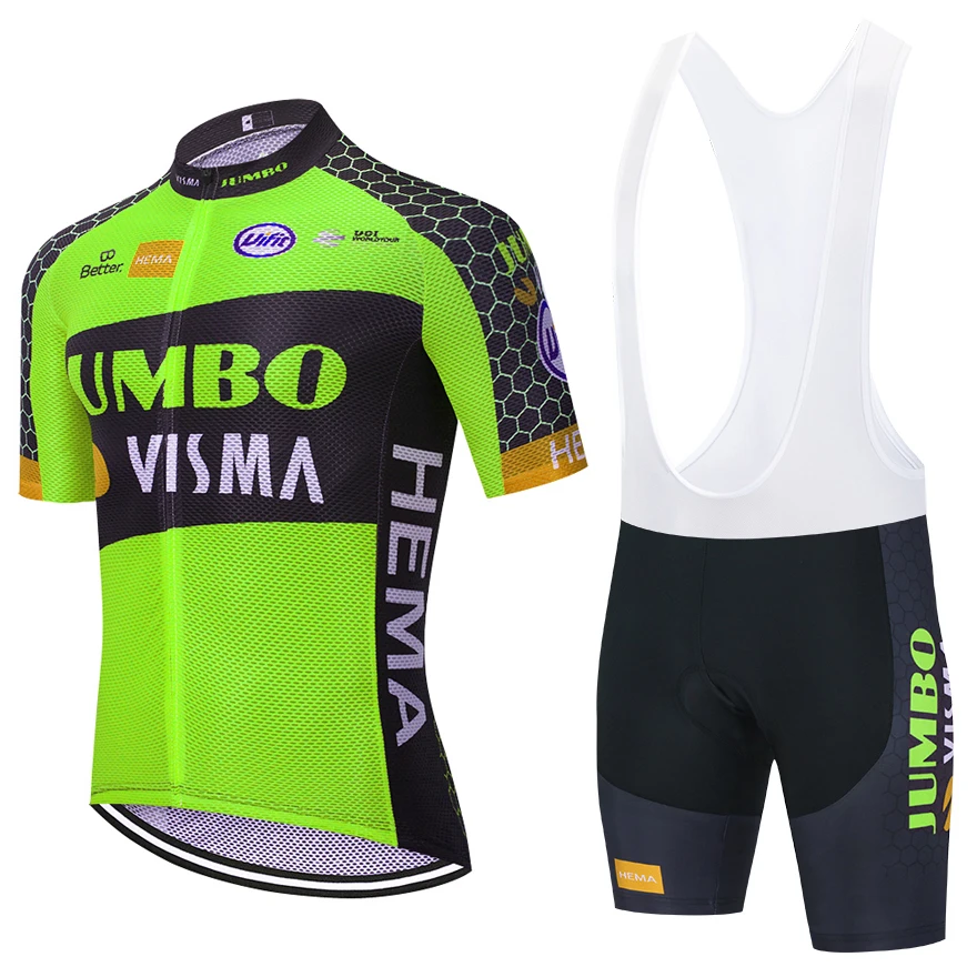 Белая Джерси для велосипедной команды JUMBO VISMA 20D велосипедные шорты одежда Ropa Ciclismo