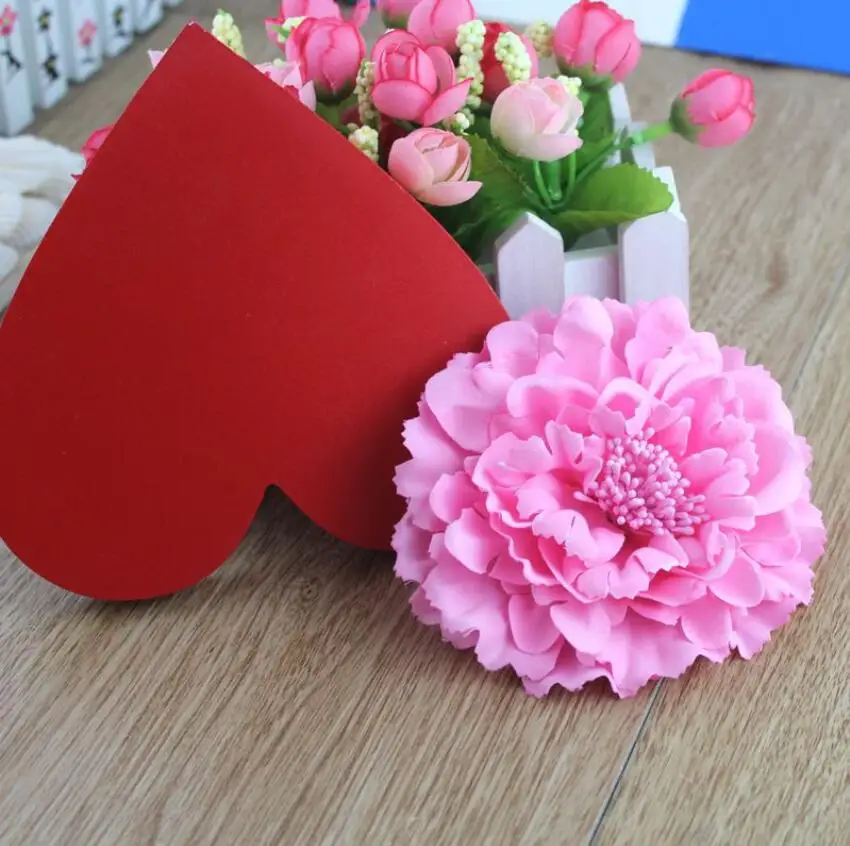 4 0 дюймов тканевый цветок пиона с зажимами крафт броши Gilrs 50 шт./лот|Аксессуары для