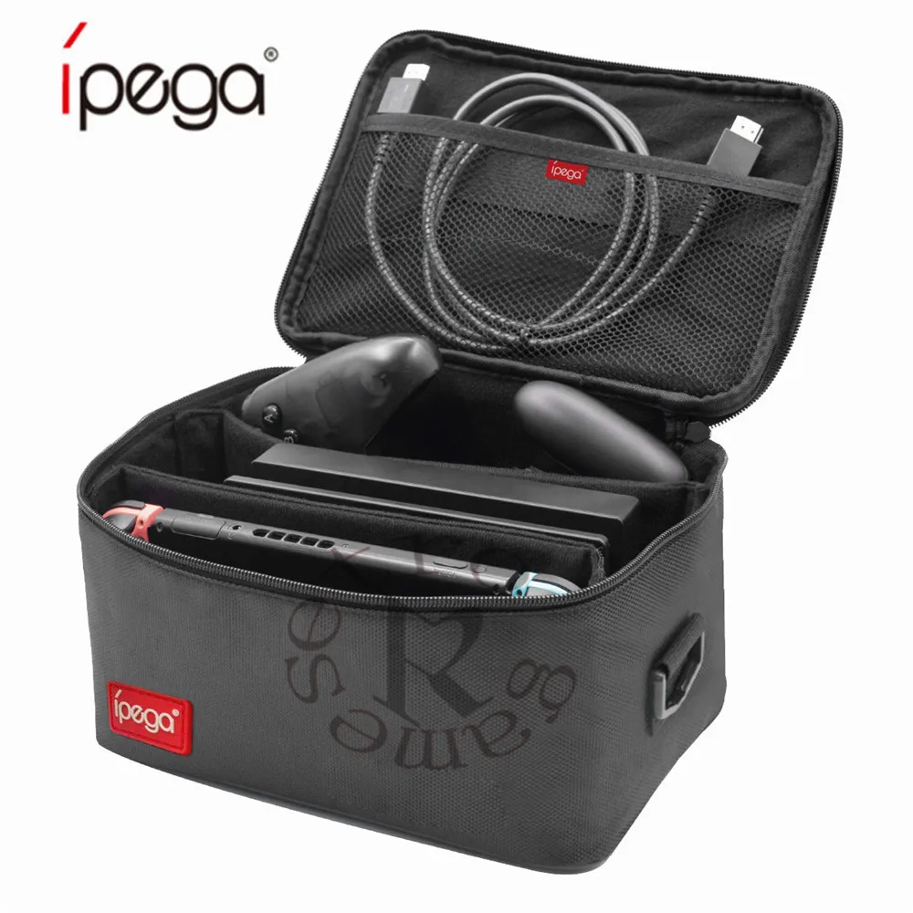 Консольные аксессуары для видеоигр IPEGA PG-9179 сумка-мессенджер многофункциональная EVA сумка для хранения для Ns switch Чехлы для переноски