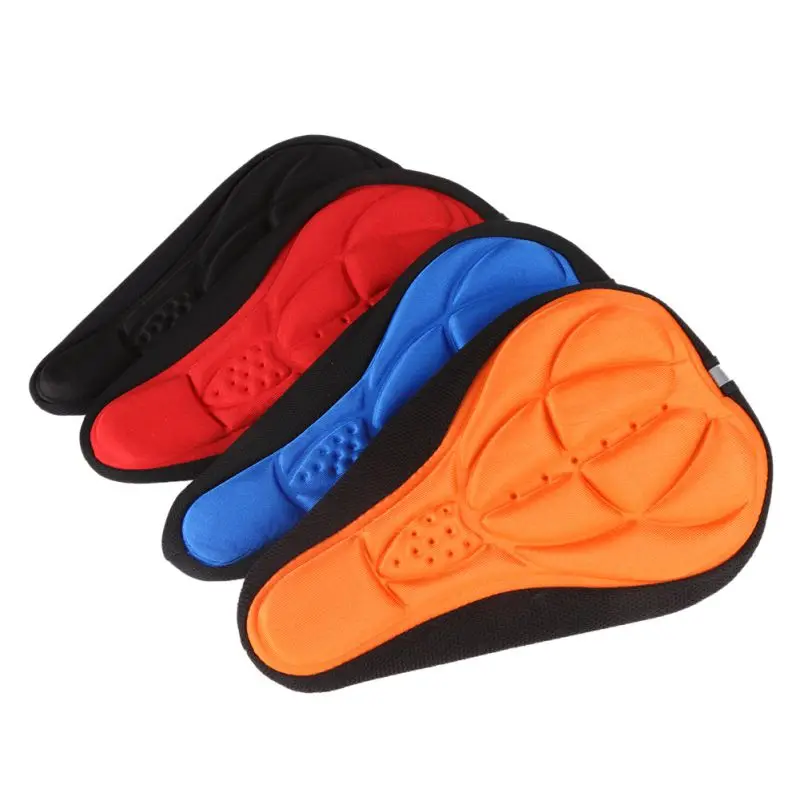 

High Quality Bike Seat Bicycle Saddle Parts Cycling Seat Mat Comfortable Cushion Soft Seat Cover Mountain bike 3D Color Cushion