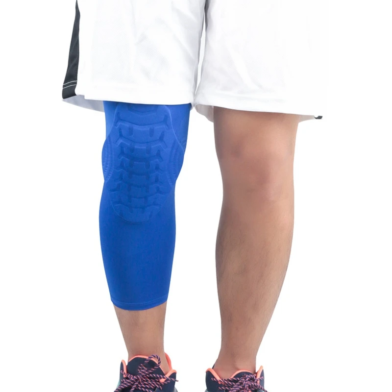 1 шт. удлиненный компрессионный рукав для ног баскетбольные наколенники бега