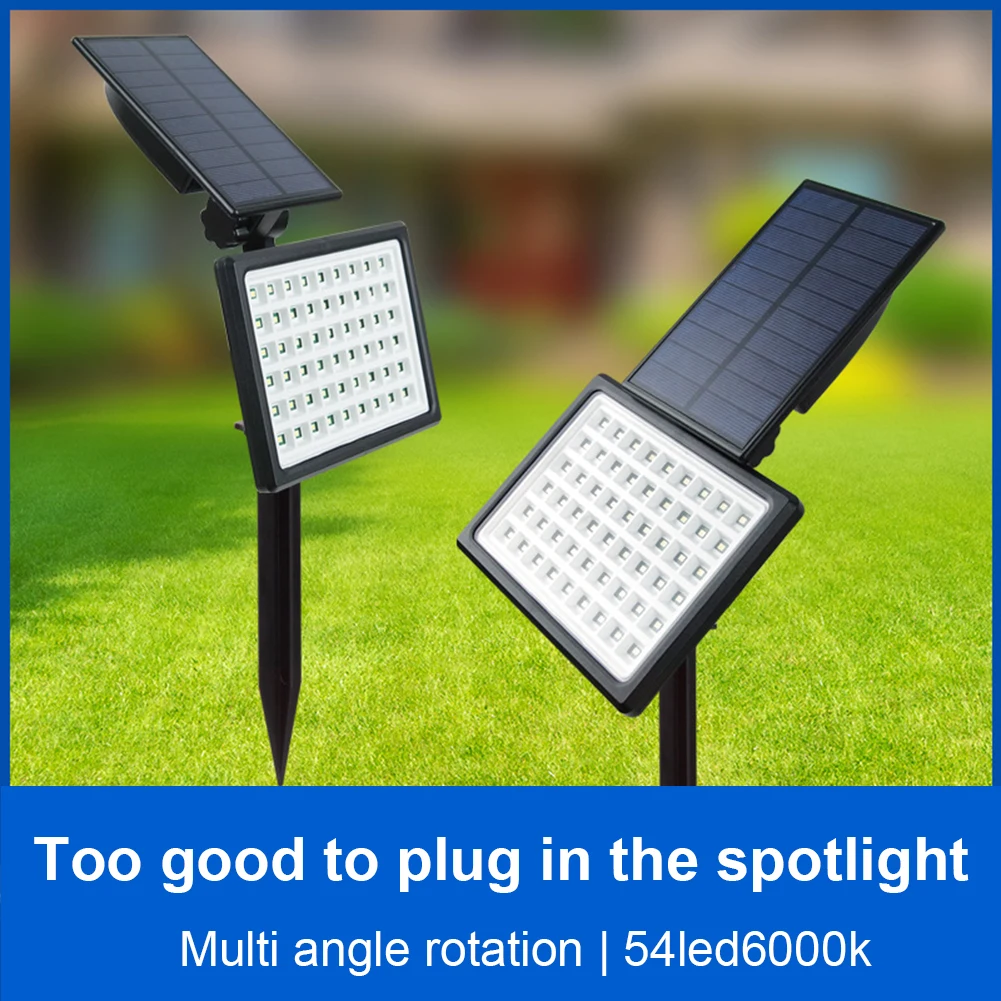 

Park Garden Path Lawn Decorative Solar Garden Light LED Solar Stakes Night Lights Spotlight Lantern Garden Waterproof Lamps