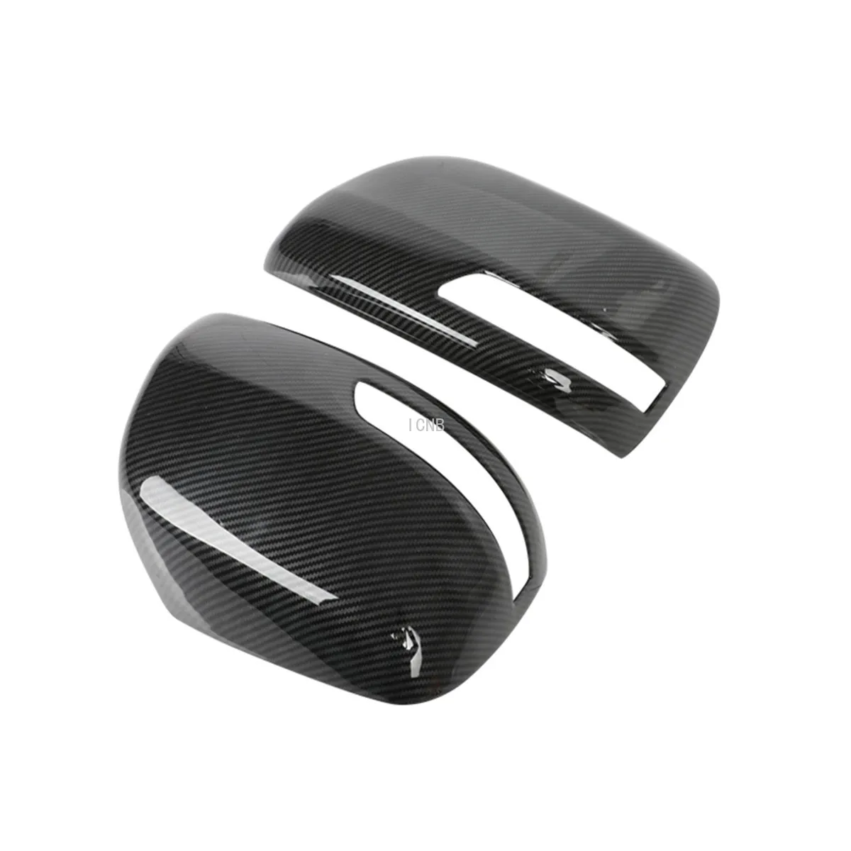 Накладка на зеркало заднего вида из углеродного волокна для Toyota Land Cruiser Prado 150 2010
