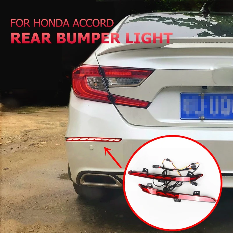 Автомобильные светодиодный ные Противотуманные фары для заднего бампера стоп