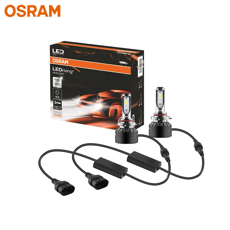 Светодиодный головной светильник OSRAM 9005 9006 HB3 HB4 XLZ 12 В 25 Вт 6000 К холодный белый