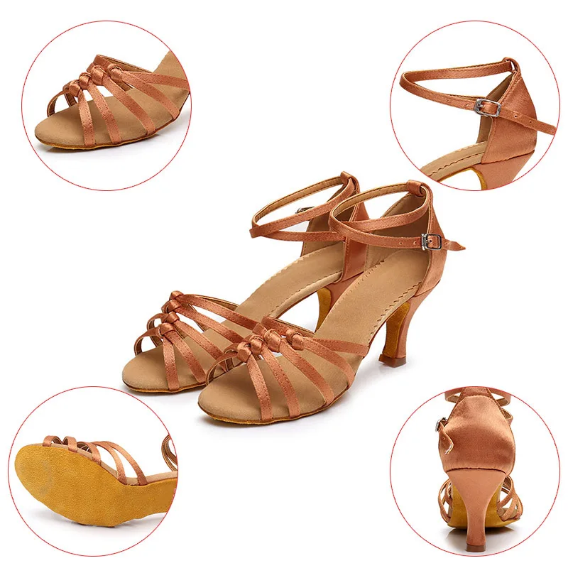 Женские туфли для латиноамериканских танцев бальных сальсы | Спорт и развлечения