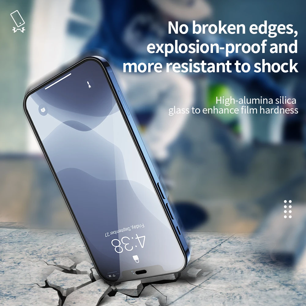HOCO 2021 for Apple iPhone 12 13 pro Max HD Tempered Glass Film Screen Protector 3D Full Protective Cover for iphone 12 13 mini