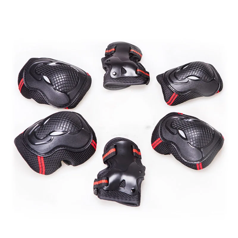 

Suitable For 6 Pieces Of Scooters, Bicycles, Scooters, Knee Pads, Adult And Children Knee Pads, Elbow Pads, And Wrist Pads