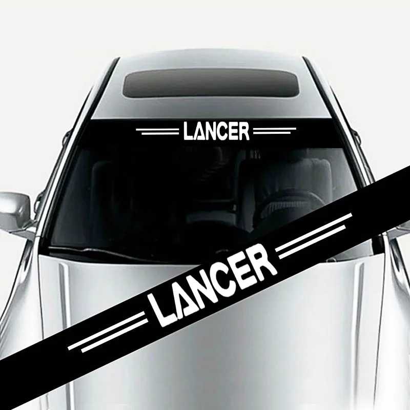 

Наклейки на лобовое стекло для Mitsubishi lancer 2006-2015-2021