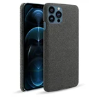 Чехол для iPhone 13 Pro Max, высококачественный Модный чехол, матовая тонкая защитная задняя крышка из войлочной ткани, чехол для iPhone 13 Pro Mini