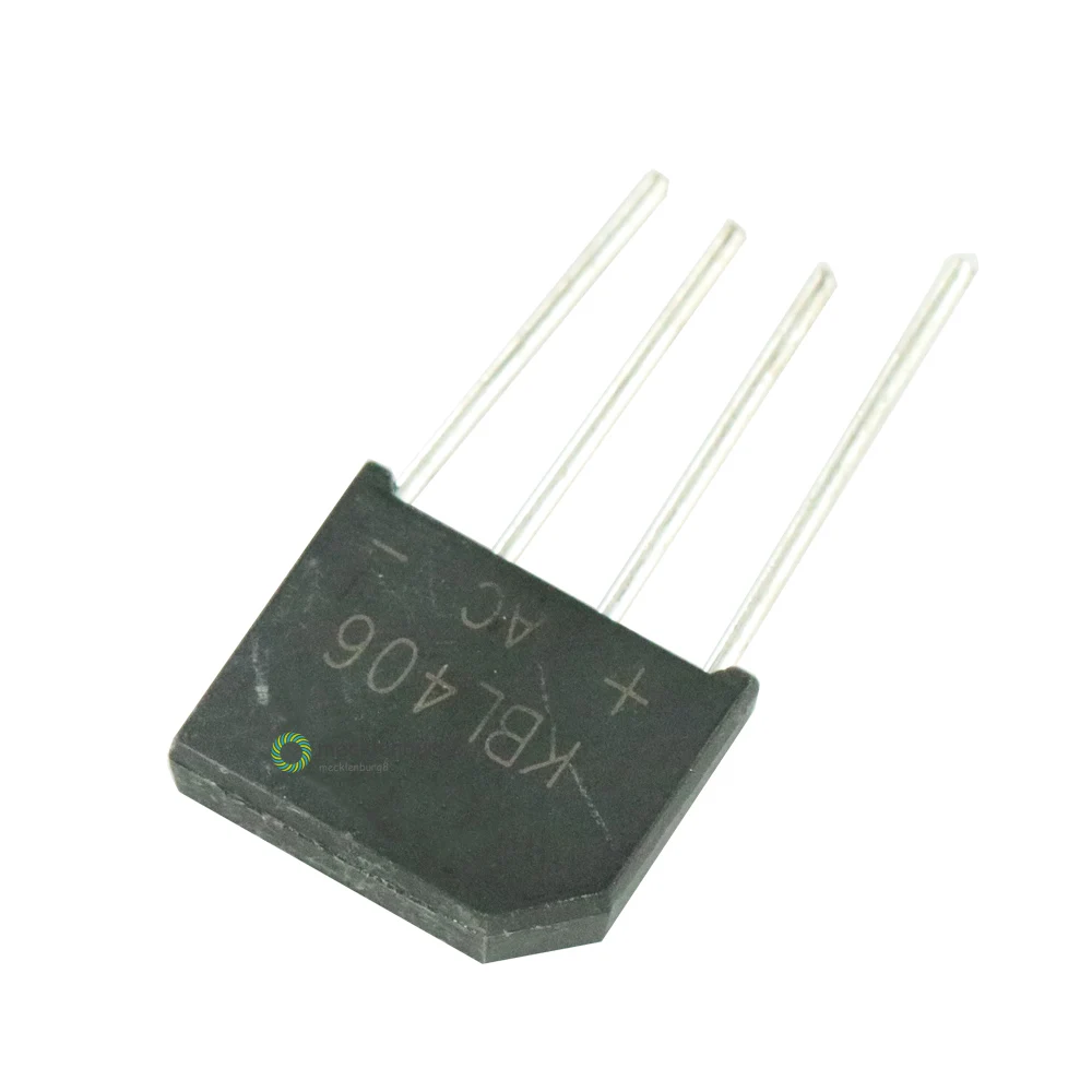 5 шт. KBL406 600 V SIP-4 4A диодный мост выпрямитель Однофазный новое поступление |