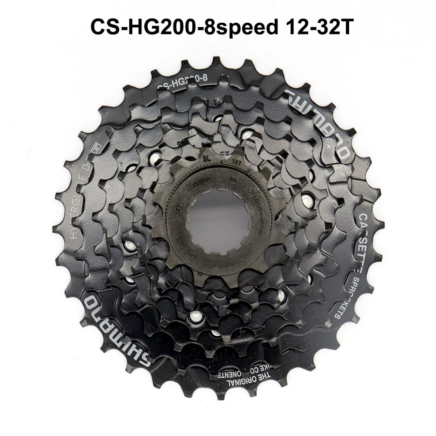 Shimano CS велосипедный HG200 7 S 8 9 Горный велосипед маховик скоростей кассета 12-32T