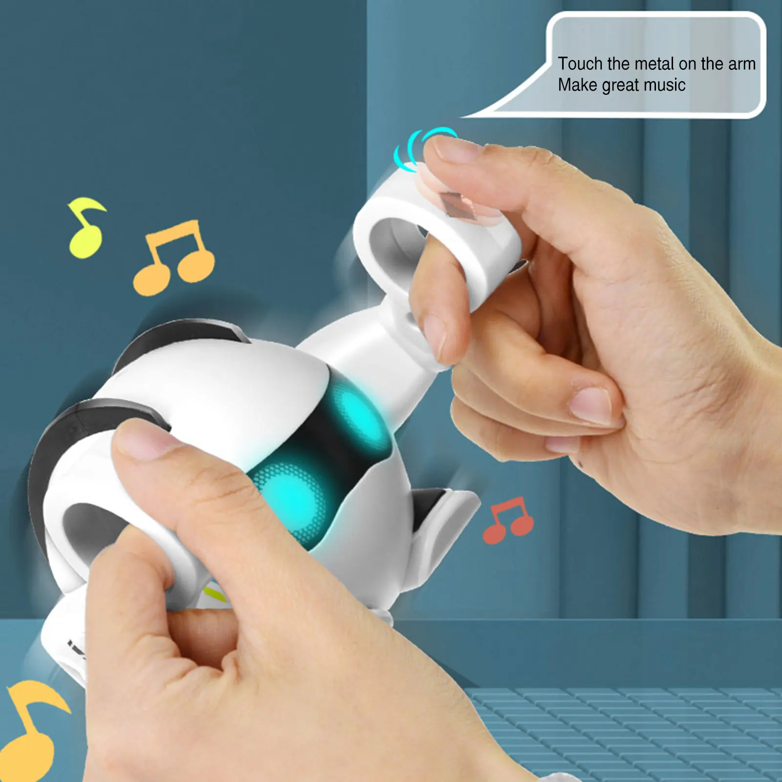 K24 Smart Robot Toy With Soft Light Music Cute Robots Can Dance Voice Interactive Toys For children Birthday Gift | Игрушки и хобби