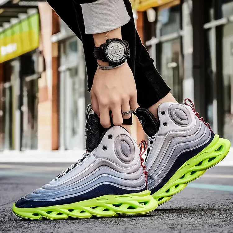 2020 модная мужская уличная спортивная обувь в стиле хип-хоп высокие массивные
