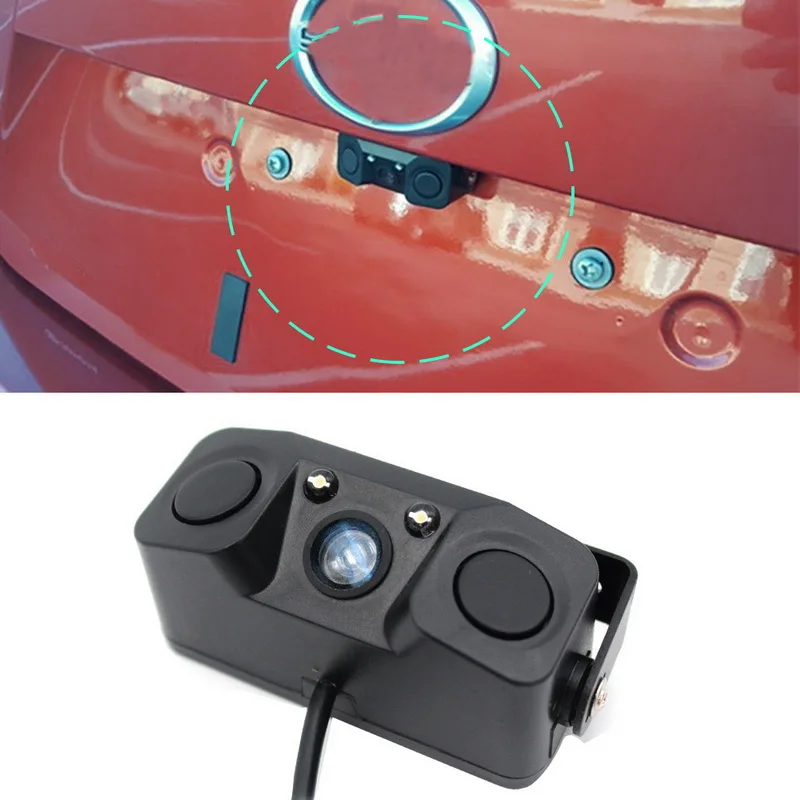 Универсальная автомобильная резервная парковочная камера Автомобильная