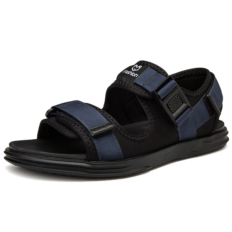 

Praia walking sandales/мужские кожаные сандалии с резиновой подошвой; Мужские сандалии; homme sandalia sandalias; Повседневная обувь; homens; 2018