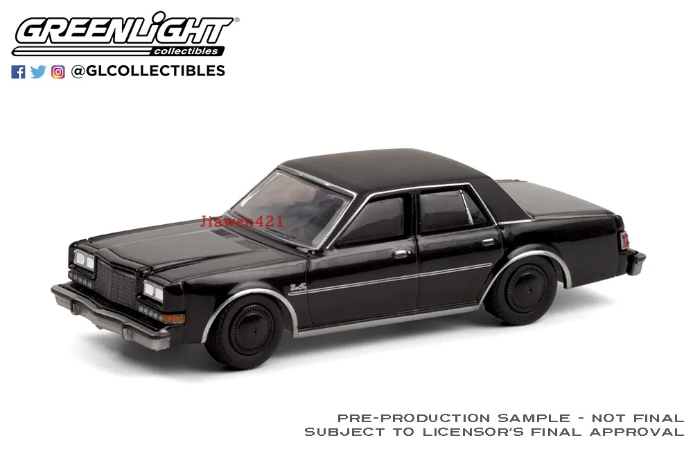 GL 1:64 1987 Плимут Gran Fury модель автомобиля из сплава литые металлические игрушки